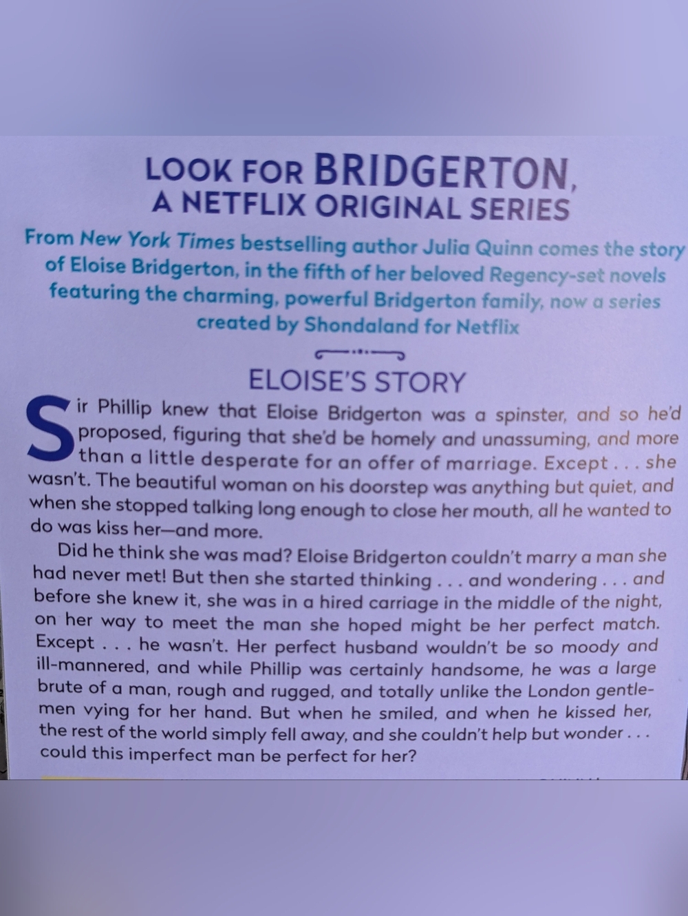 Bridgerton — Eloise's Story Book Bundle - Picture 6 of 7